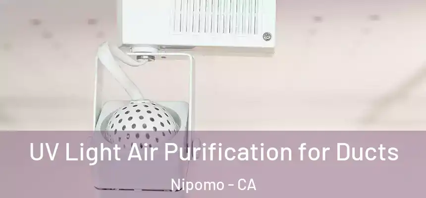  UV Light Air Purification for Ducts Nipomo - CA